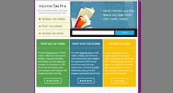 Desktop Screenshot of incometaxpro.net